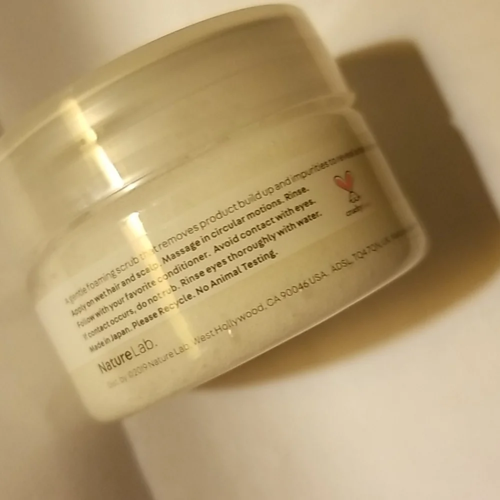 4/25 bundle item.  Nature lab TOKYO Clarifying Scalp Scrub